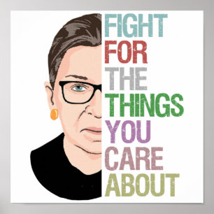 beruchte RBG Ruth Bader Ginsburg Poster