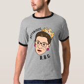 beruchte RBG - Ruth Bader Ginsburg - T-shirt (Voorkant)