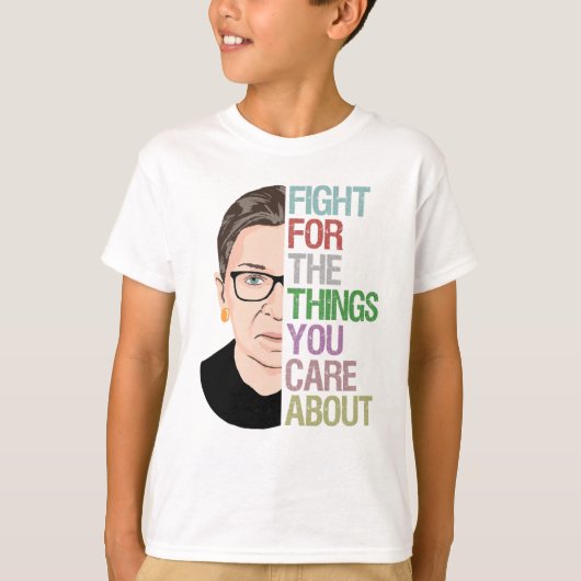beruchte RBG Ruth Bader Ginsburg T-shirt (Voorkant)