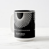 beruchte RBG Tweekleurige Koffiemok (Voorkant links)