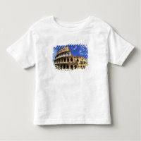 Beruchte ruïnes van het Colosseum in Rome Italië