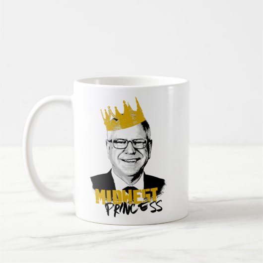 Beruchte Tim Walz - Midwest Princess Koffiemok (Links)