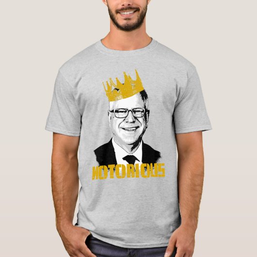 Beruchte Tim Walz T-shirt (Voorkant)