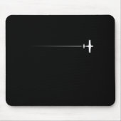 Beruf Pilot Flugzeug fliegen Muismat (Voorkant)