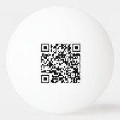 Beruflicher QR-Code Logo Pingpongbal (Voorkant)