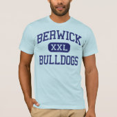 Berwick - Bulldogs - Area - Berwick Pennsylvania T-shirt (Voorkant)