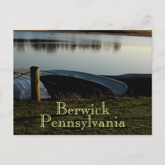 Berwick, Pennsylvania Briefkaart (Voorkant)