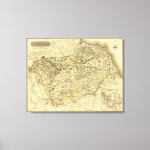 Berwickshire Canvas Afdruk