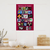 Berwyn Alphabet Poster (Keuken)