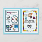 Berwyn Wizard - Beryllium Element Briefkaart (Voorkant)