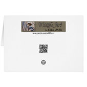 Berylline Hummingbird Painting (Achterkant Horizontaal)