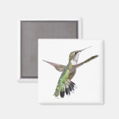 Berylline Hummingbird Painting Magneet (Voorkant / Achterkant)
