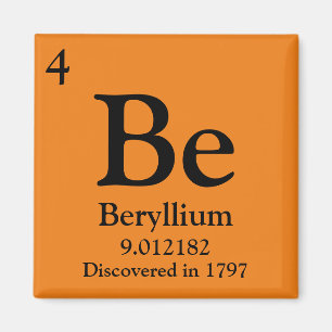 Beryllium Periodiek Tabel Magneet