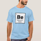 Beryllium / Periodiek Tafel - Be Element T-shirt (Voorkant)