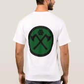 Berzerker Black & Green Seal Shirt (Achterkant)