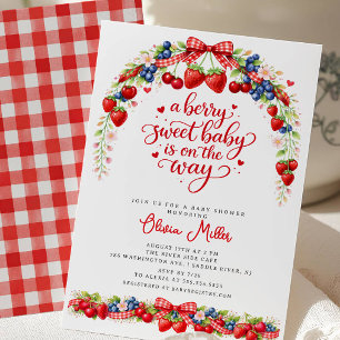 Bes Aardige Baby Shower Uitnodiging