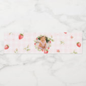 Bes Berry Zoete Waterfles Label Etiket (Enkel label)