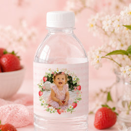Bes Berry Zoete Waterfles Label Etiket