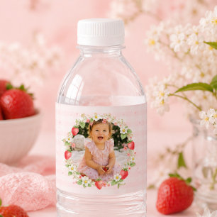 Bes Berry Zoete Waterfles Label Etiket