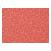Bes bes cherry wit handgetekend modern. tafelkleed (Voorkant (Horizontaal))