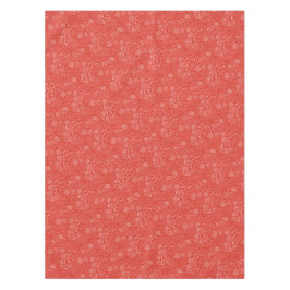 Bes bes cherry wit handgetekend modern. tafelkleed