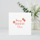 bes brave kinderkanker zieke kinderen aangepaste n kaart (Staand voorkant)