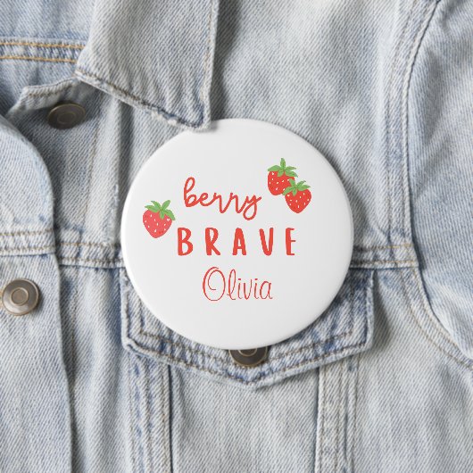 bes brave kinderkanker zieke kinderen aangepaste n ronde button 4,0 cm (In situ)