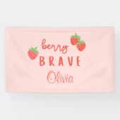 bes brave kinderkanker zieke kinderen aangepaste n spandoek (Horizontaal)