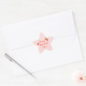 bes brave kinderkanker zieke kinderen aangepaste n ster sticker (Envelop)