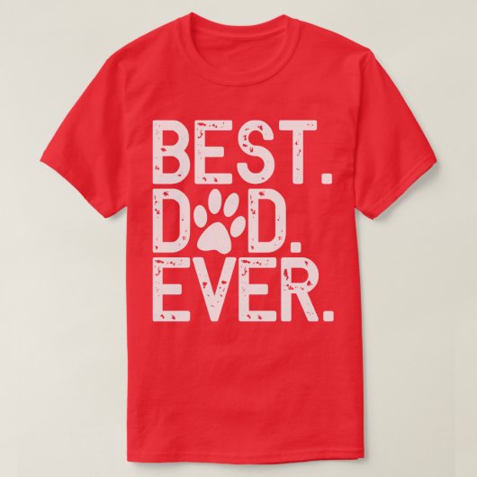 Bes Dad Ever T-shirt (Design voorkant)