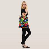 Bes met fruit Kunst Tote Bag (Op model)