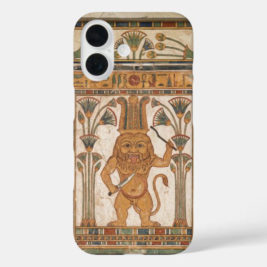 Bes Oudegyptische God Beschermend Case-Mate iPhone Case (Achterkant)