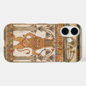 Bes Oudegyptische God Beschermend Case-Mate iPhone Case (Achterkant (horizontaal))