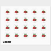 Bes-talrijk Ronde Sticker (Vel)