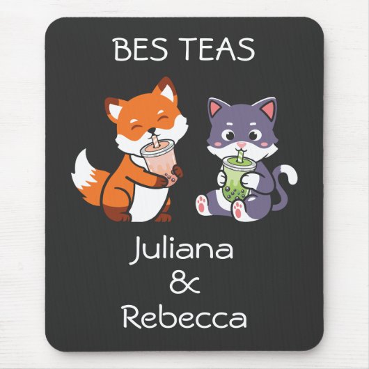 Bes Teas Boba Bubble Tea Muismat (Voorkant)