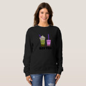 Bes Teas Bubble Boba Milk Tea Pearl Tapioca Trui (Voorkant volledig)