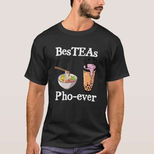 Bes Teas Pho Ever. Beste vrienden Vietnam - Specia T-shirt (Voorkant)