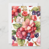 Bes zoete baby shower kaart (Achterkant)