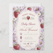 Bes Zoete Baby Shower Kaart (Voorkant)