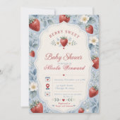Bes Zoete Baby Shower Kaart (Voorkant)