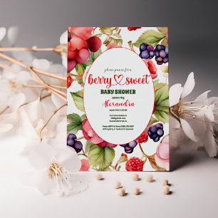 Bes zoete baby shower kaart