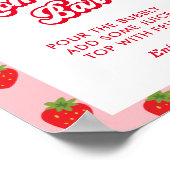 Bes Zoete Baby Shower Momosa Bar Poster (Hoek)