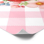 Bes Zoete Baby Shower Poster (Hoek)