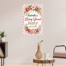 Bes Zoete Baby Shower Poster