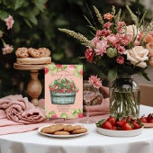 Bes zoete baby shower uitnodiging voor babyfeestje