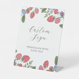 Bes Zomerbes Tekstbord met Eigen Tekst Reclamebord Met Voetstuk