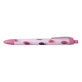 bes zwarte inkt pen (Bovenkant)