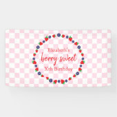 Bes Zweet Verjaardag Spandoek (Horizontaal)