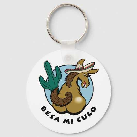 Besa Mi Culo Sleutelhanger (Voorkant)
