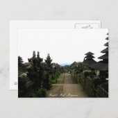 Besakih - Bali - Indonesië Briefkaart (Voorkant / Achterkant)